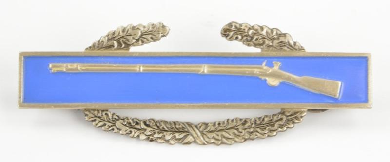 US WW2 Sterling Silver CIB Badge