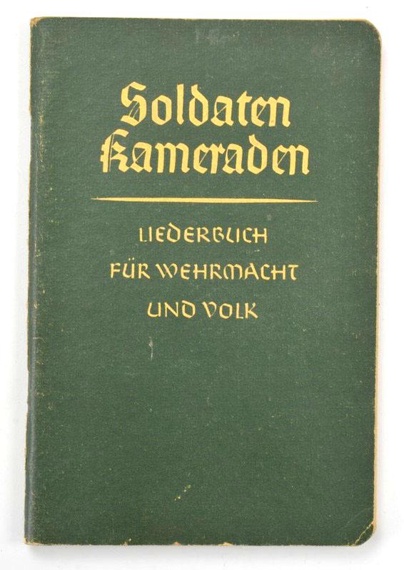 German WH Songbook 'Soldaten Kamaraden'