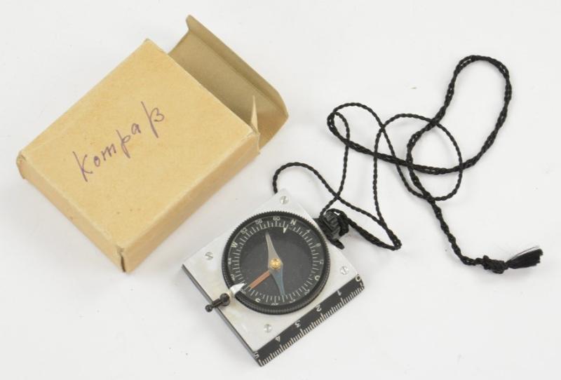 German HJ Compass with case