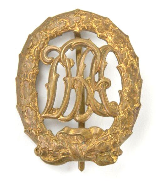 German DRA Sports Badge in Gold