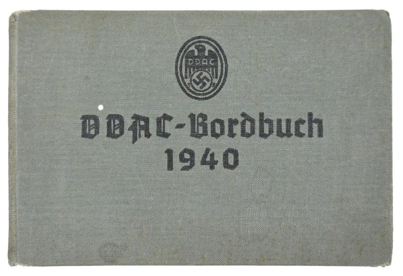 German DDAC Bordbuch 1940