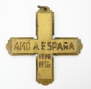 Spanish Civil War 1936 Donation Cross