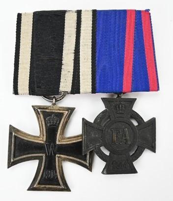 German WW1 Medal Bar