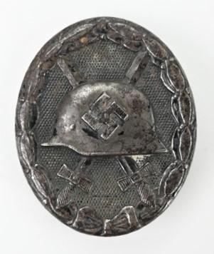 German Wound Badge in Black '107'