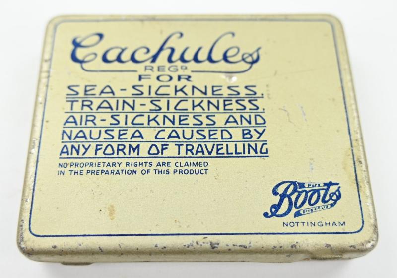 British WW2 Boots Sickness Tablets