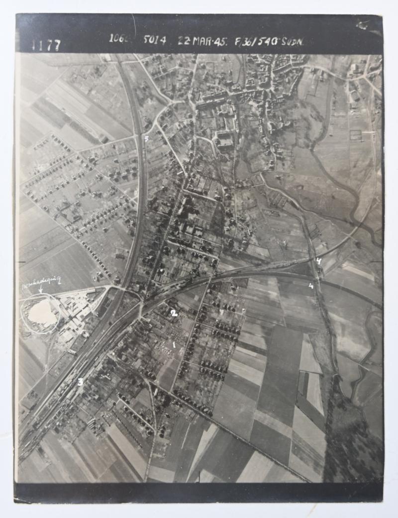 US WW2 Aerial Recom Photo Holland