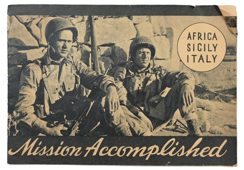 US WW2 Booklet 'Mission Accomplished'