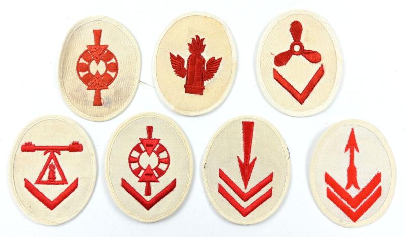 German KM Set of Summer Sleeve Patches