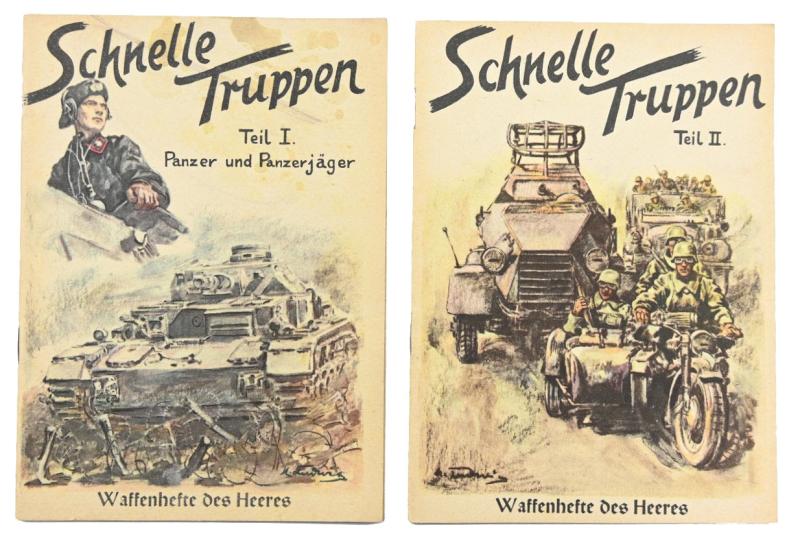 German WH Booklet 'Schnelle Truppen Teil 1&2'