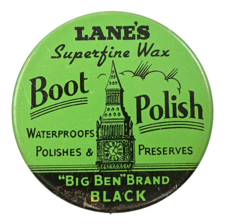 British WW2 Boot Polish Tin Can