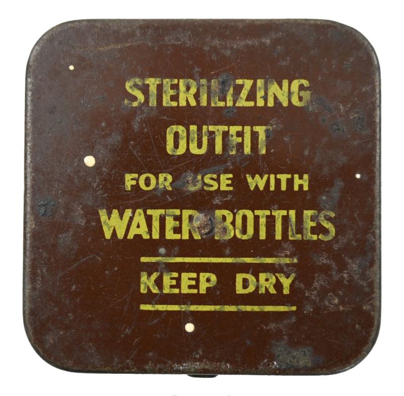 British WW2 Sterilizing Tin Can