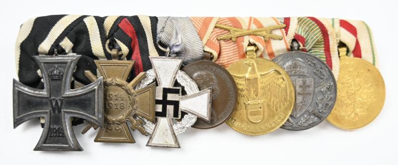 German WH 7-Piece Medalbar