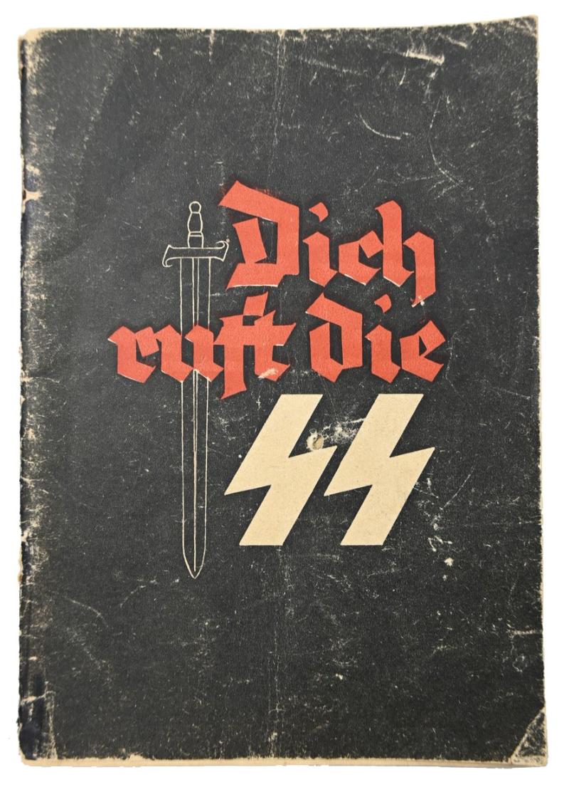 German Waffen-SS Recruitment Booklet 'Dich Ruft die SS'