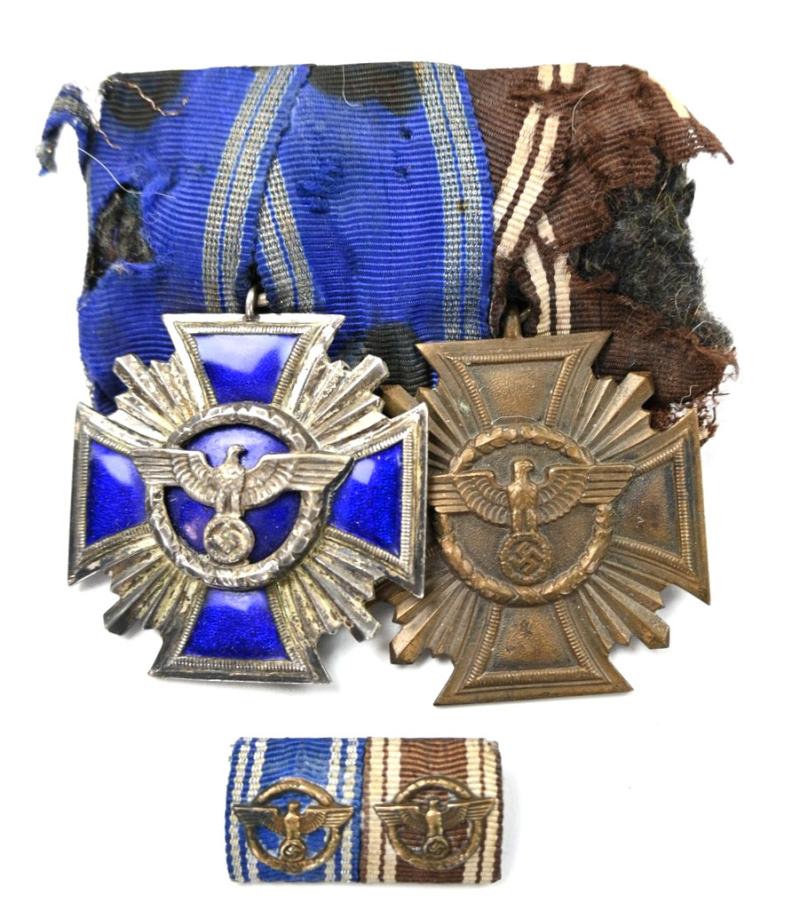 German NSDAP Service Medalbar & Ribbon