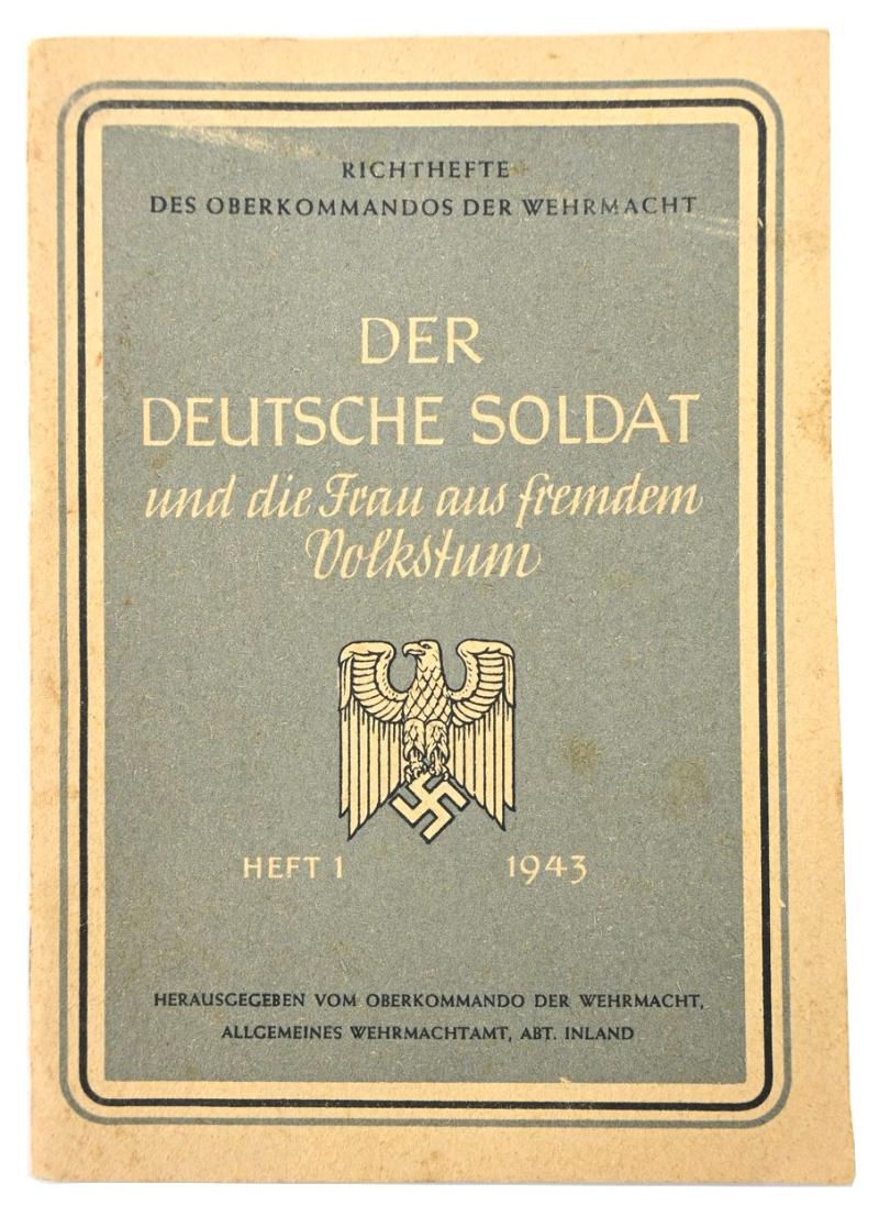 German WH Booklet 'Die Deutsche Soldat'