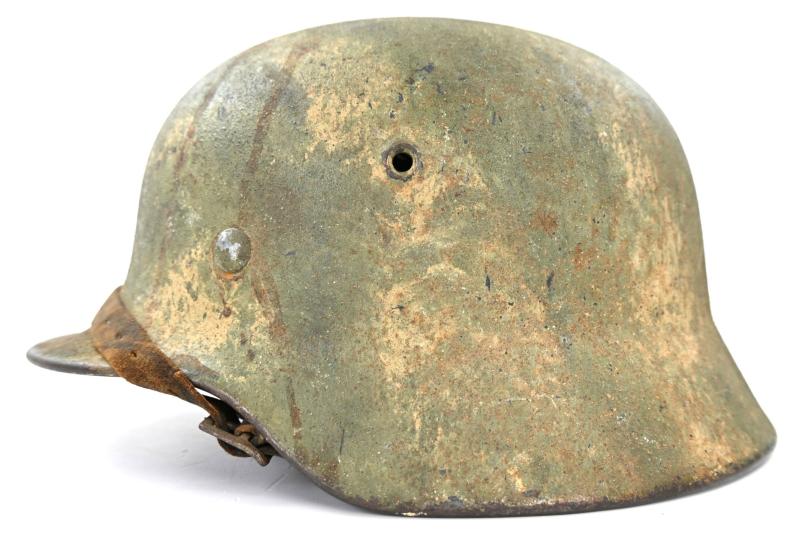 German LW M40 SD Camo Helmet