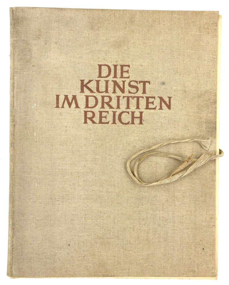 German Third Reich Magazine Set 'die Kunst im Dritten Reich' 1938