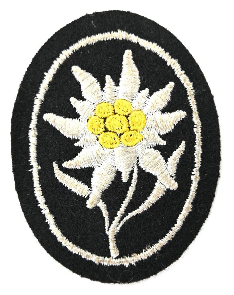 German Waffen-SS GBJ 'Edelweis' Sleeve Patch