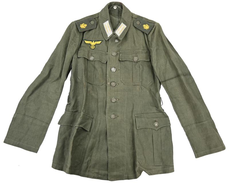 German KM M41 HBT Coastal Artillery Tunic