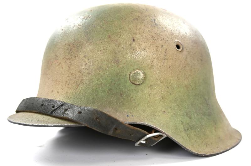 German WH M42 Normandy Camo Helmet