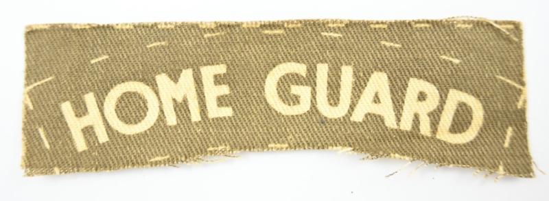 British WW2 Home Guard Shoulder Title