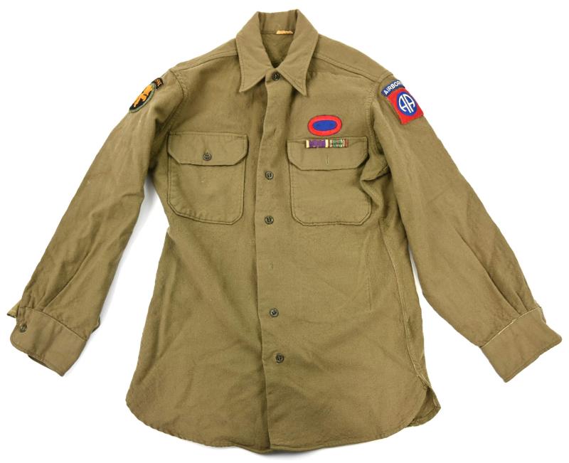 US WW2 17th/82nd Airborne Division Wool Shirt