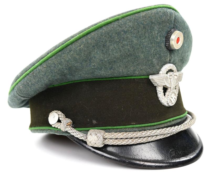 German 'Schutzpolizei' Officers Visor Cap