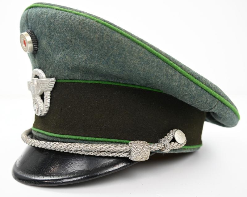 German 'Schutzpolizei' Officers Visor Cap