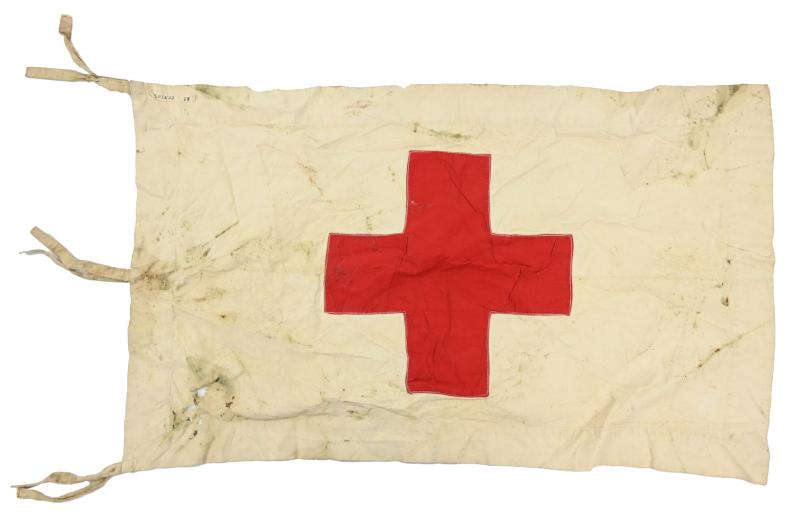 US WW2 Red Cross Indentification Flag