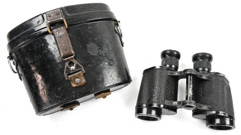German WH Binocular 6x30 in Carrying Case