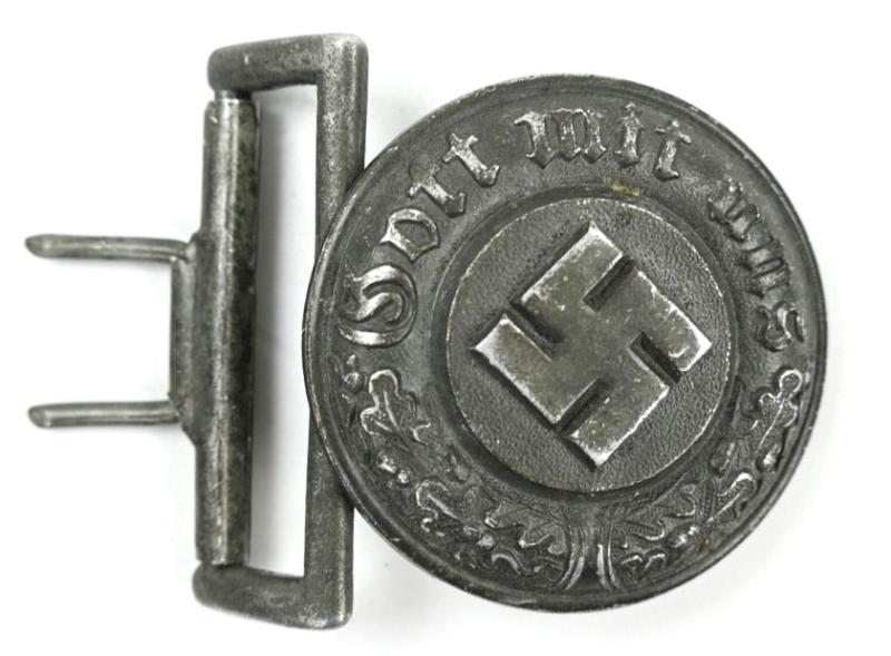 German Police Officer's Beltbuckle 'OLC'