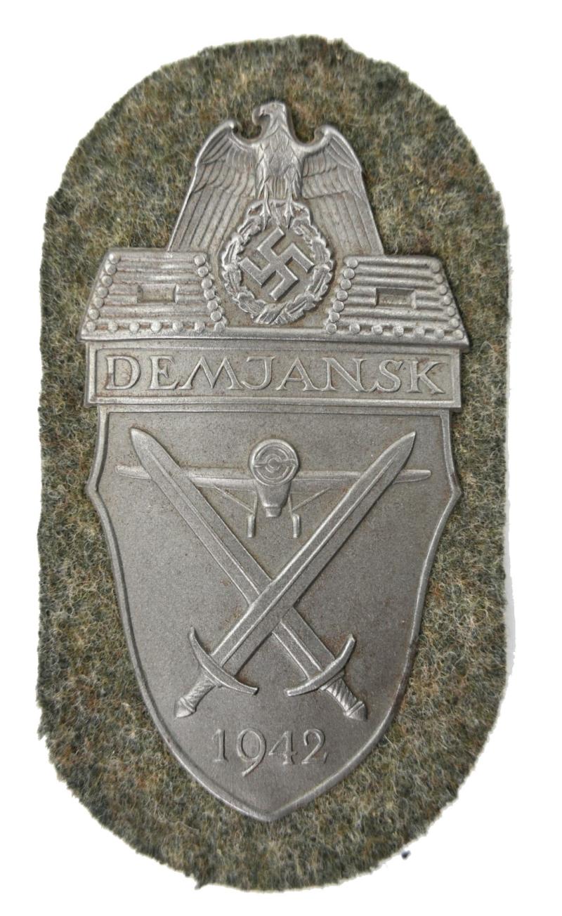 German WH 'Demjansk' Campaign Shield
