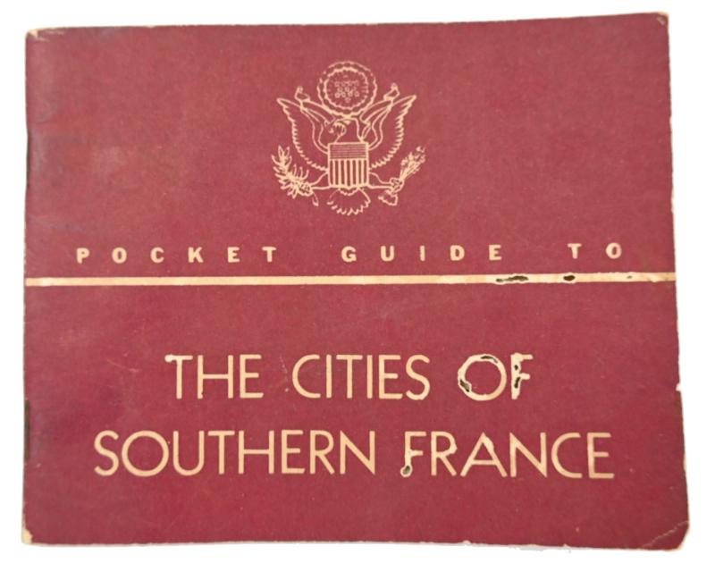 US WW2 Pocket Guide 'Southern France'