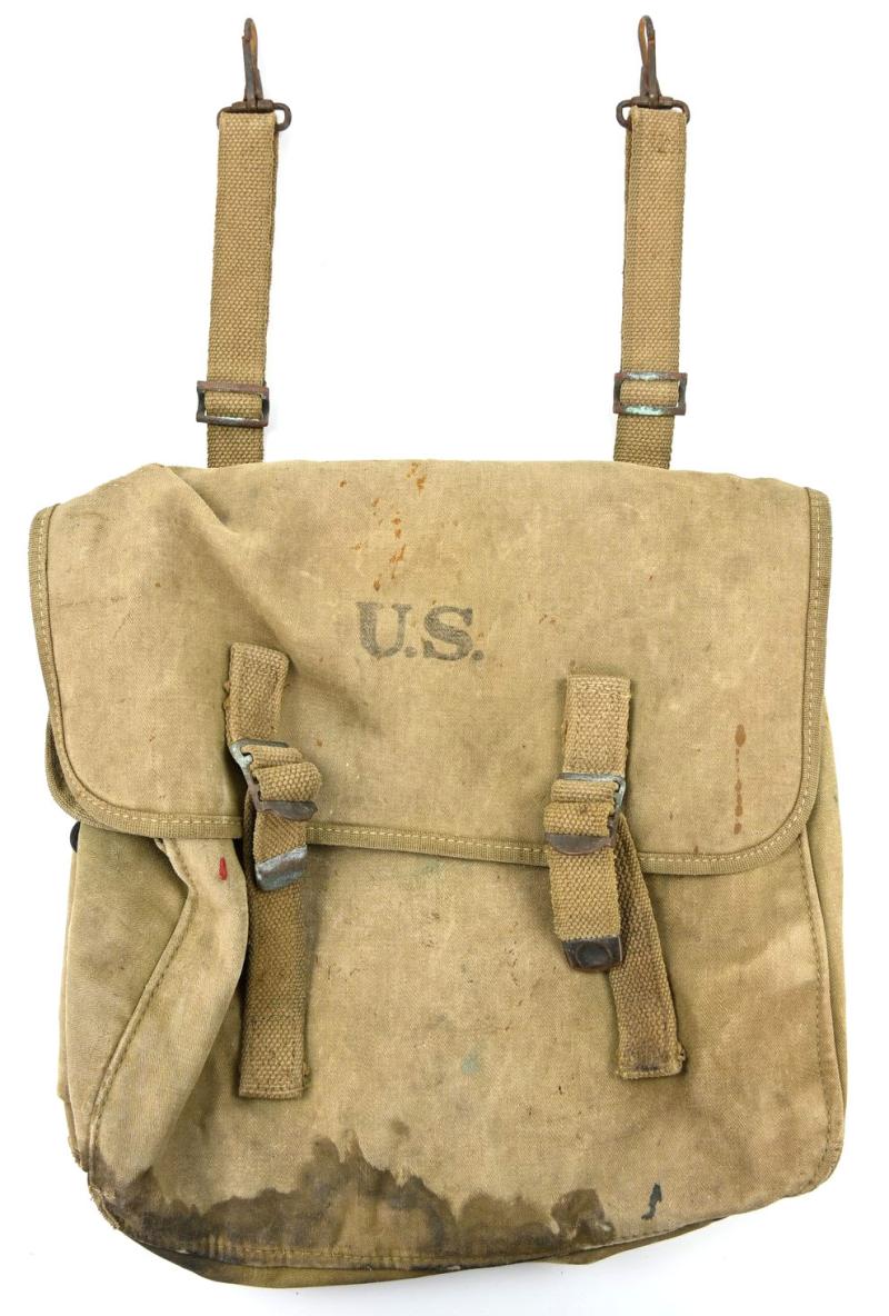 US WW2 M-1936 Rubberized Musset Bag