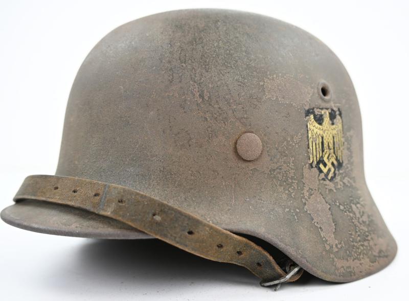 German WH M40 SD Combat Helmet 'Narvik'