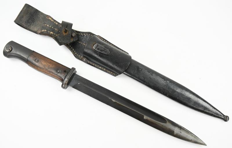 WorldWarCollectibles | German Kriegsmarine K98 Bayonet with Frog