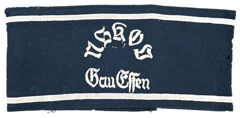 German NSKOV Armband 'Gau-Essen'