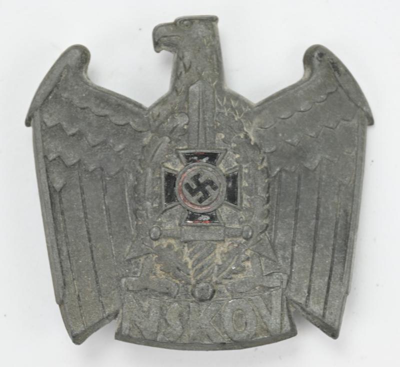 German NSKOV Visor Cap Badge