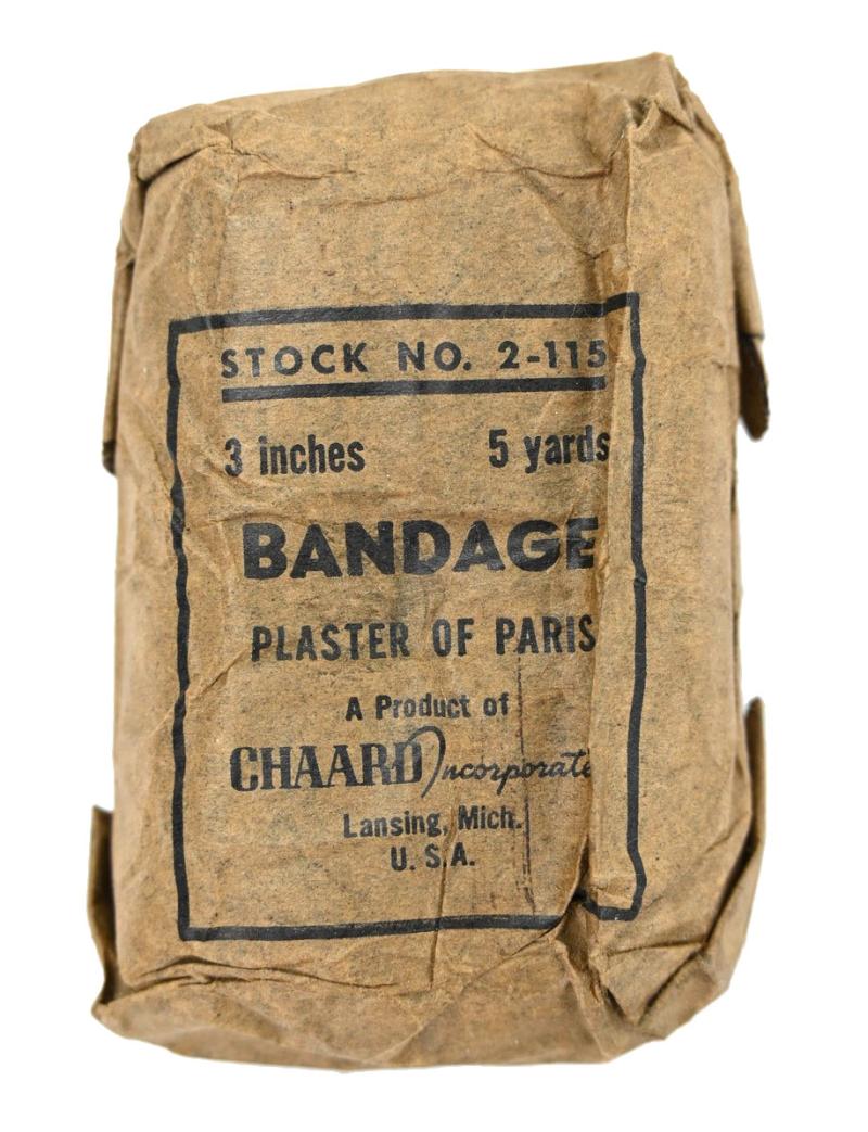 US WW2 Bandage Plaster of Paris