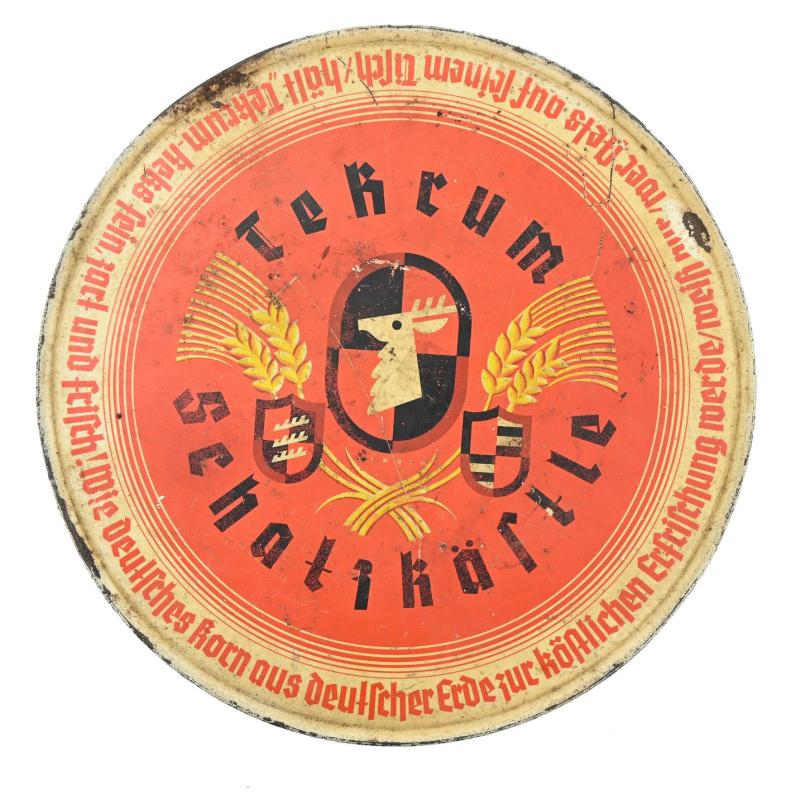 German Third Reich Era Biscuit Box