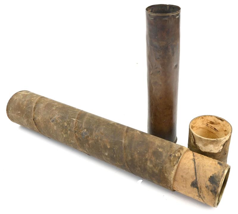 US WW2 75mm M18 Shell & Cartridge