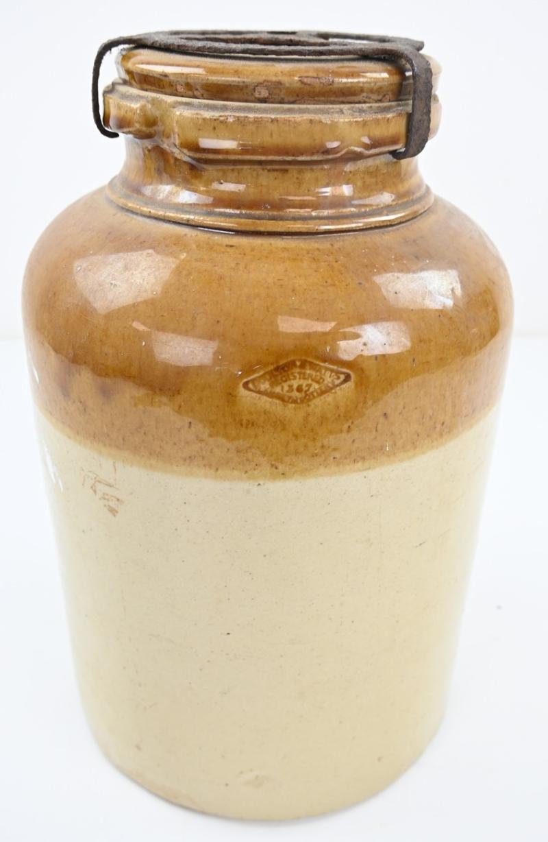 British WW2 Footpowder Jar