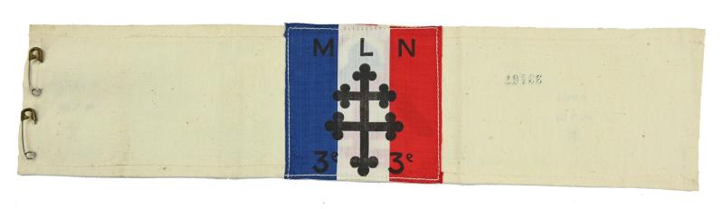 French MLN Resistance Armband