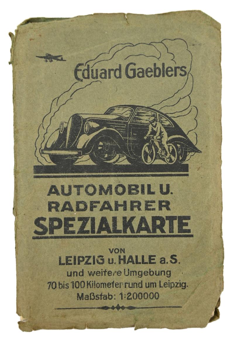 German Third Reich Era Roadmap Leipzig/Halle