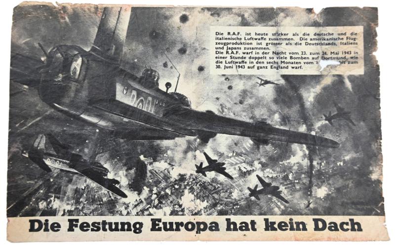 Allied Droppingsflyer 'Festung Europa''