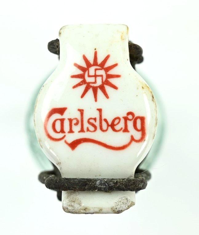 Danish Carlsberg Beer Bottle