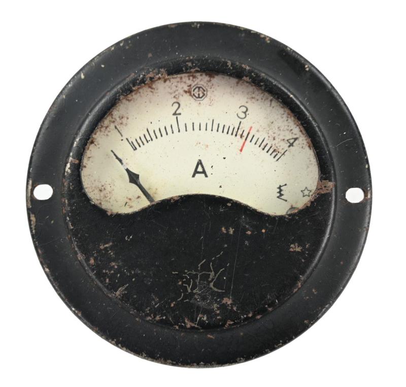 German Third Reich Era Ampere Meter