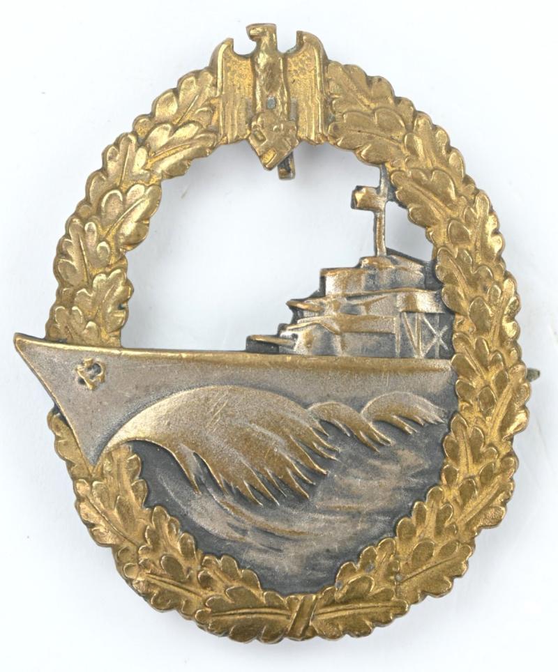 German KM Destroyer War Badge