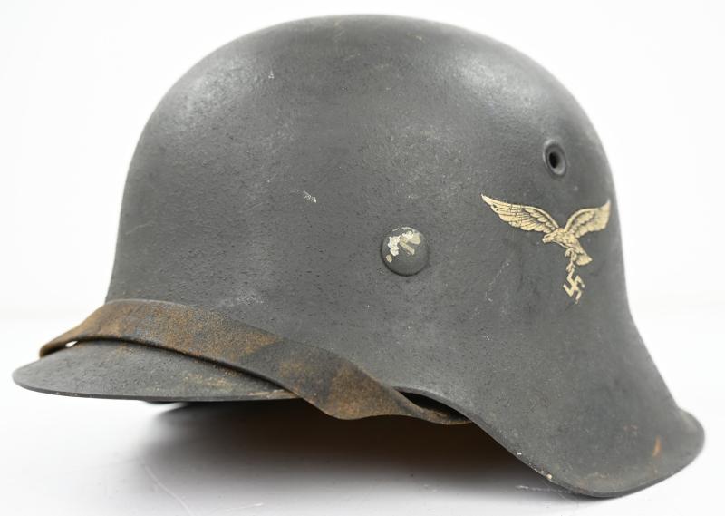 German LW M42 SD Combat Helmet