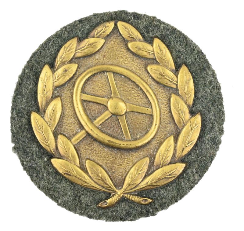 German WH Drivers Proficiency Badge in Bronze